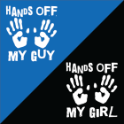 Hands Off Couple T-Shirts
