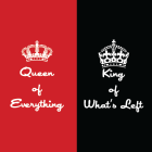 Queen of Everything Couple T-Shirts