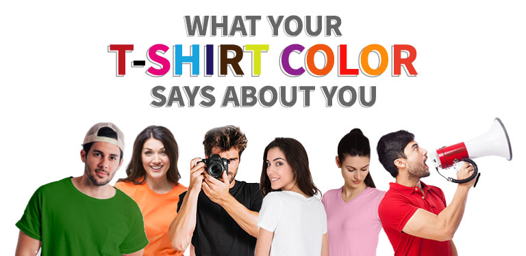 What Your T-Shirt Color Says About You